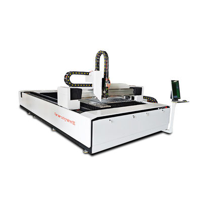 Alüminyum Levha 3015 3000W için 100m / dak CNC Metal Fiber Lazer Kesim Makinesi