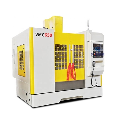Yüksek sertlikte ağır kesme sert raylı dikey işleme merkezi vmc650 cnc freze makinesi