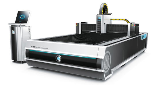1000w Tam Otomatik 100M / Min Fiber Lazer Kesim Makinesi Beyaz HN-3015