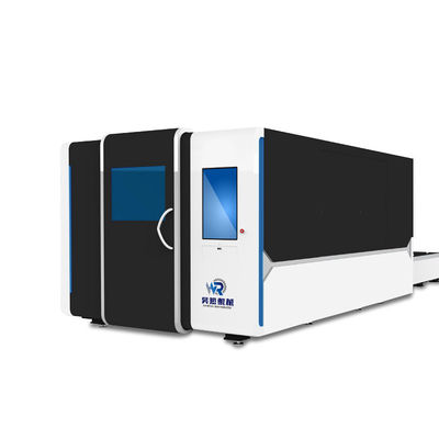 Sac Metal için Portal Çift Sürücü 1000w Fiber Lazer Kesim Makinesi