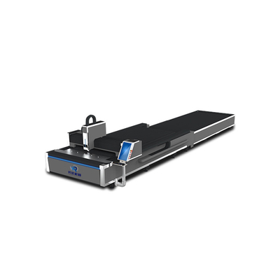 Değişim Platformlu 1000 W Raycus Lazer Kaynaklı CNC Fiber Lazer Kesim Makinesi