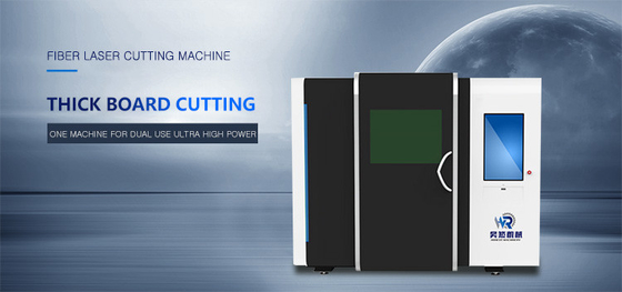 Paslanmaz Karbon Çelik için Fiber Lazer Kesim Makinesi 6015 Lazer Gücü 10000W
