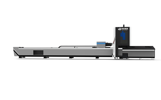 Cnc Sac Fiber Lazer Tüp Kesme Makinesi 4000W Yüksek Hızlı